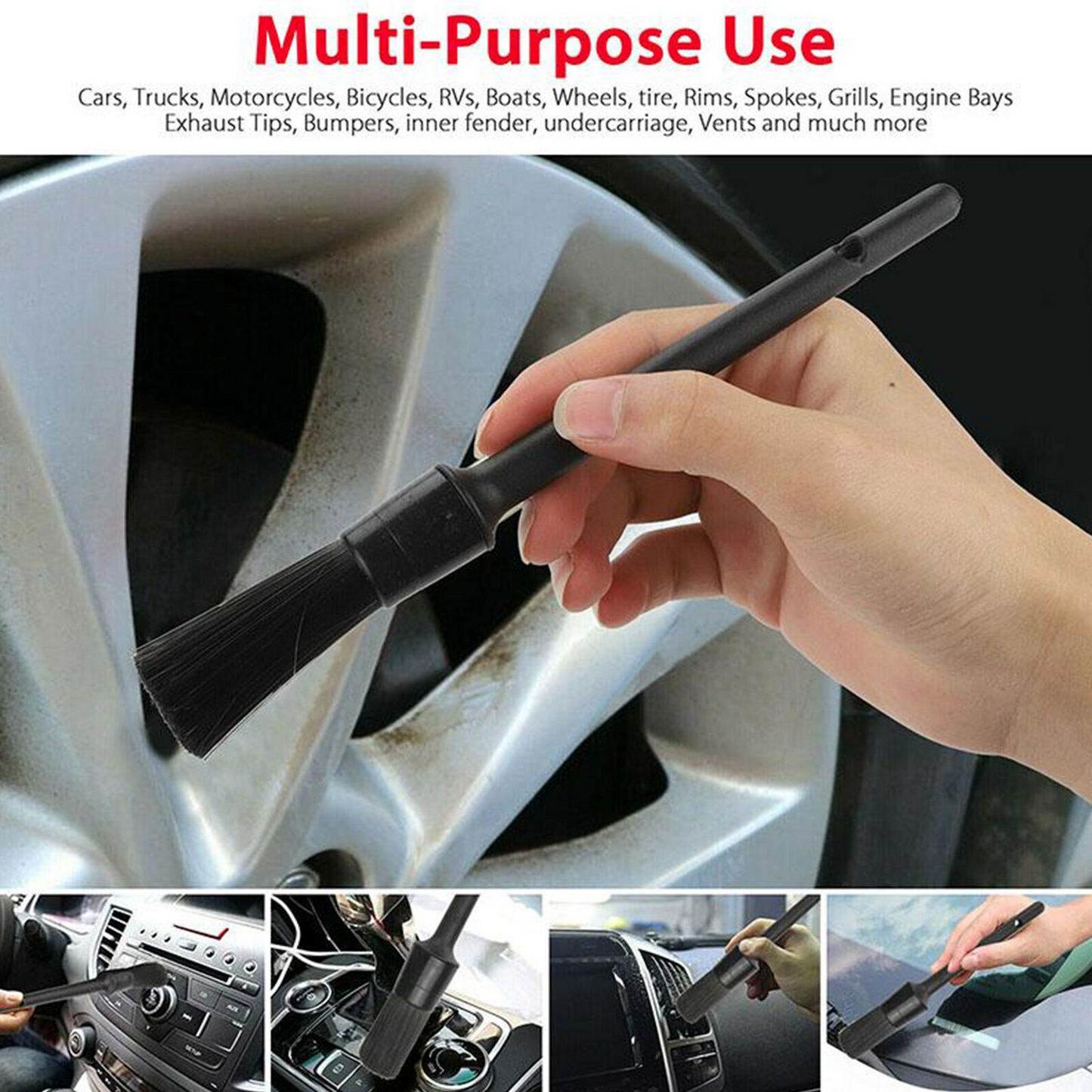 NanoShield 5PC Pro Detailing Brush Kit