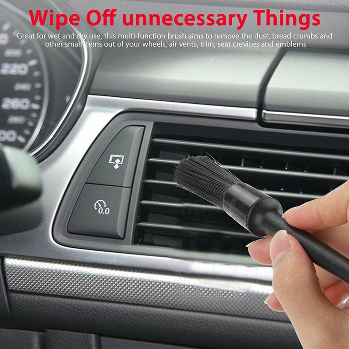 NanoShield 5PC Pro Detailing Brush Kit